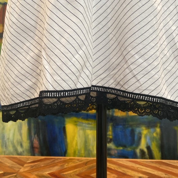 Pluto black/white night gown women’s EU 38 US 8 - Picture 6 of 6